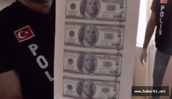 Sahte para operasyonu kamerada