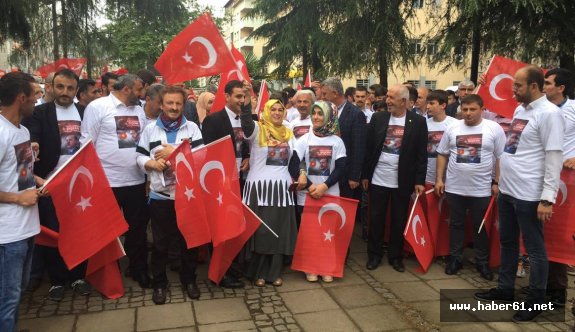 Of'ta Başkanlık için yürüdüler