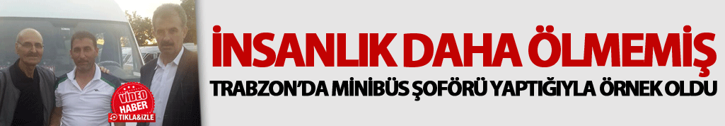 İnsanlık daha ölmemiş