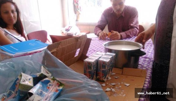 Adana’da okul sütü iddiası: Veliler yönetimi şikâyet etti