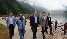 Yeni vali Yücel Yavuz Trabzon'u geziyor