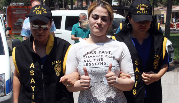 Eşini öldüren kadın tahliye edildi