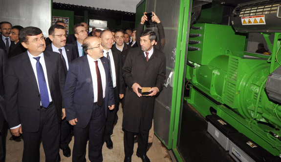 Trabzon’da metan gazından elektrik üretiliyor