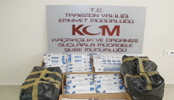 Trabzon'da kaçakçılara geçit yok