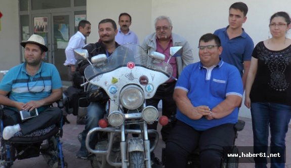 Engelliler için Trabzon'dan Türkiye turuna çıktı