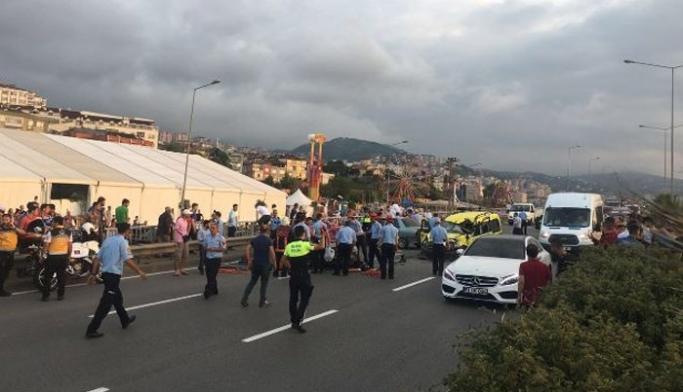 Kaza sonrası dikkat çeken 2 paylaşım