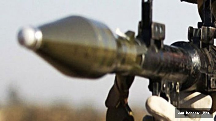 Askeri araca roketatarlı saldırı!