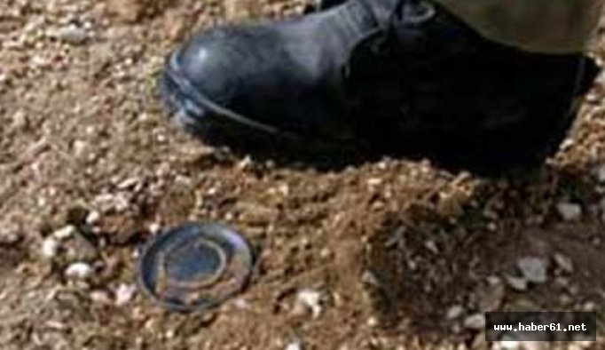 Giresun'da mayın patladı