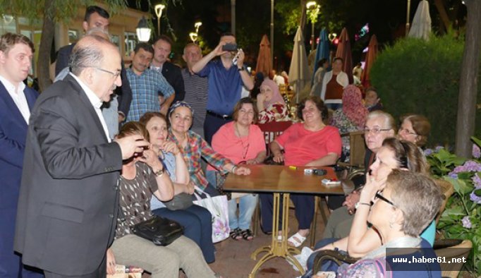 Başkan Gümrükçüoğlu ziyaretlerini sürdürüyor