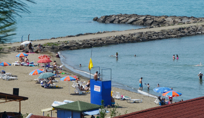 Trabzon'da deniz sezonu açıldı