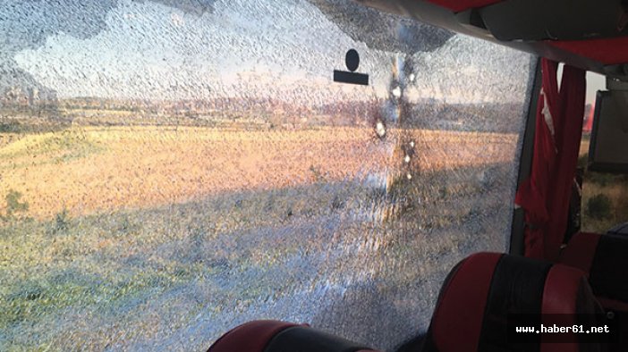 Ankara'da yolcu otobüsüne saldırı!