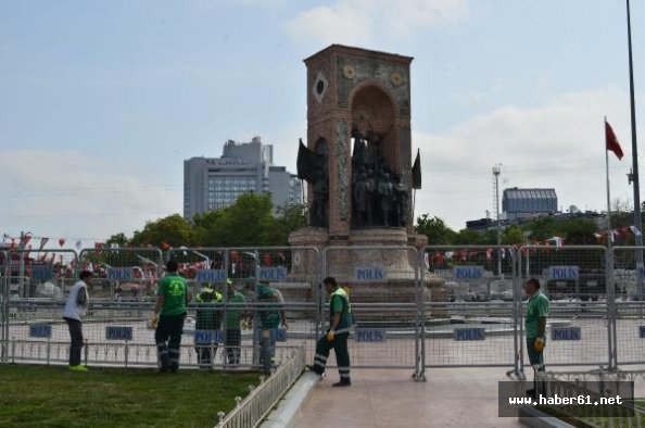 Taksim'de gerginlik!
