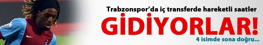 Trabzonspor'da hareketli saatler