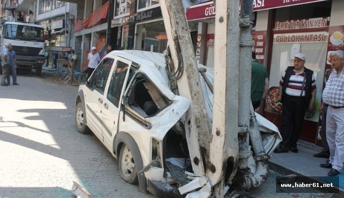 Artvin'de iş kazası!