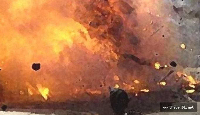 Patlama: 1 ölü 1 yaralı