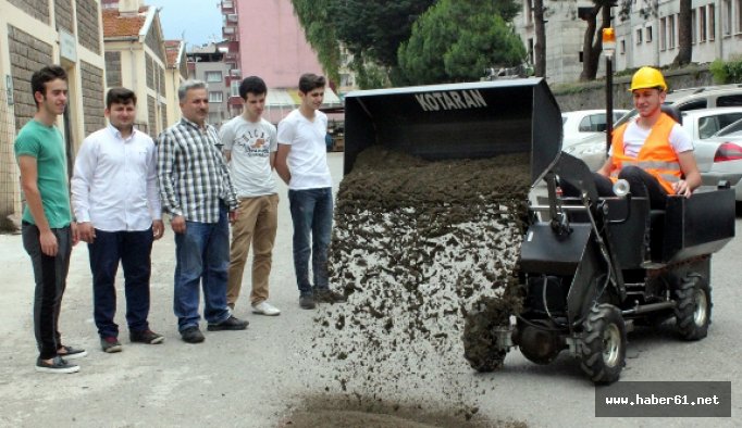 Trabzon'da lise öğrencilerinden önemli buluş