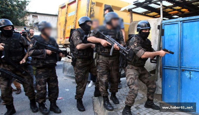 Trabzon dahil 6 ilde 143 adrese operasyon