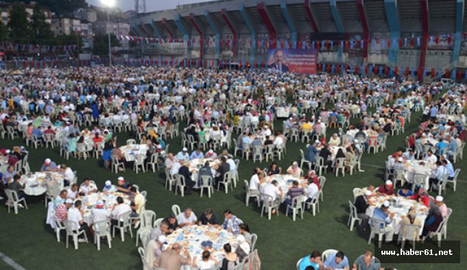 Trabzon, şehir iftarında bir araya gelecek