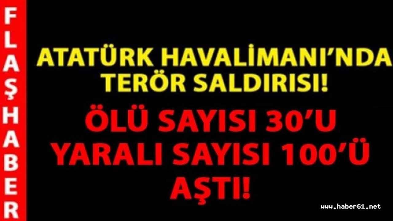 Atatürk Havalimanı'nda patlama!