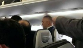 Konuk Başbakan indiği anda patladı