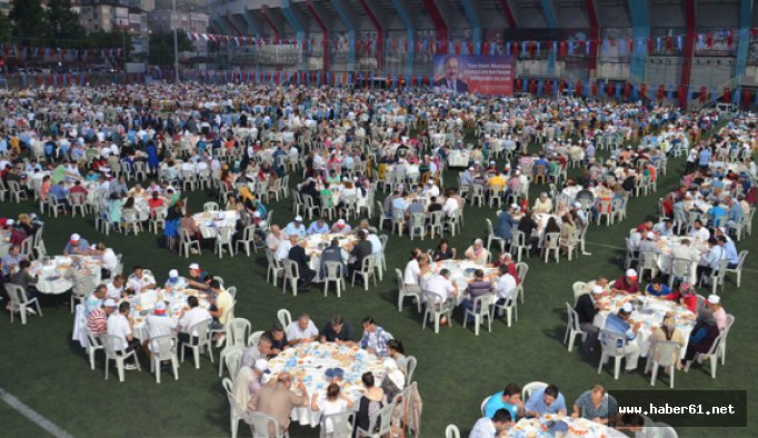 Trabzon şehir iftarında buluşuyor