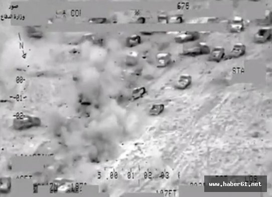 Dev terör konvoyu yerle bir oldu!