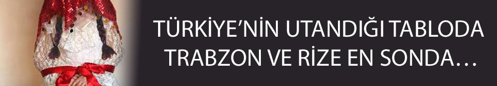 Trabzon'da çocuk gelin hadisesi hiç yoka yakın...