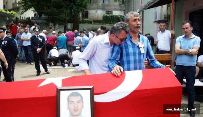 Giresun'un şehidi son yolculuğuna uğurlandı!