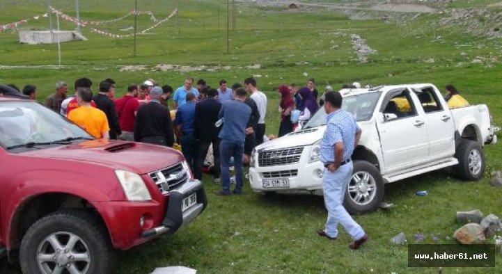 Yayla'da kaza: 6 yaralı