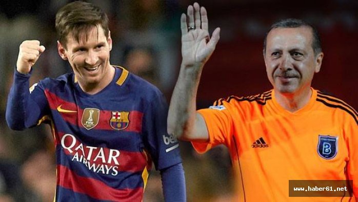 Cumhurbaşkanı Erdoğan ve Messi futbol oynayacaklar!
