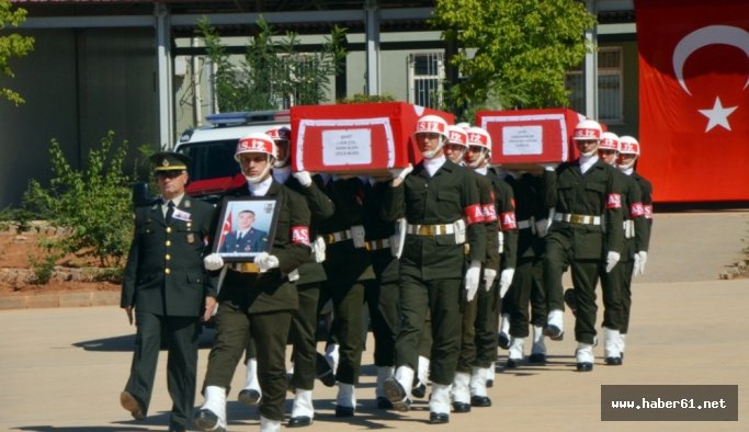 Şehitler için tören düzenlendi!