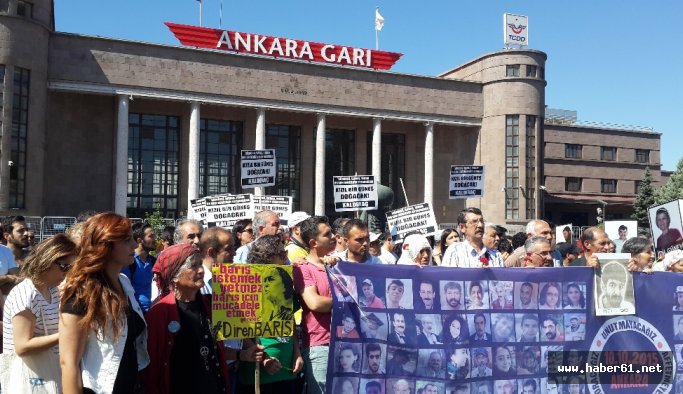 Ankara Garında ölenler unutulmadı!