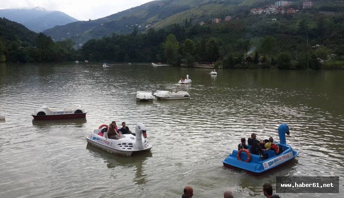 O gölde pedallar geri geldi