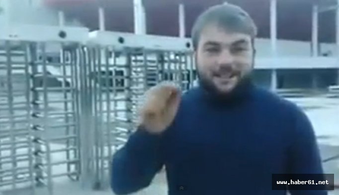 Akyazı'da taraftarın turnikeden geçme heyecanı