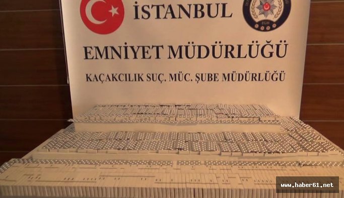 1 Milyon liralık kürtaj hapı yakalandı!