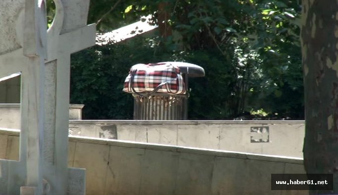 Gezi parkında şüpheli paket!