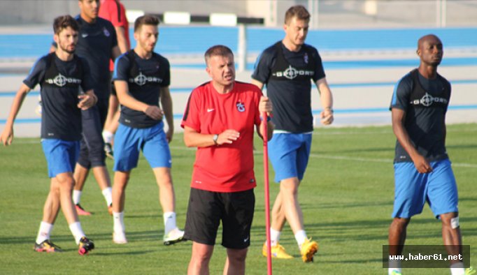 Trabzonspor'da futbolculara ekstra güç