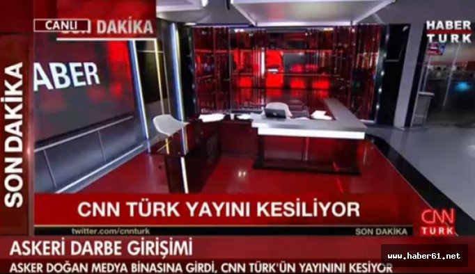 Cnn Türk'ün yayını kesildi