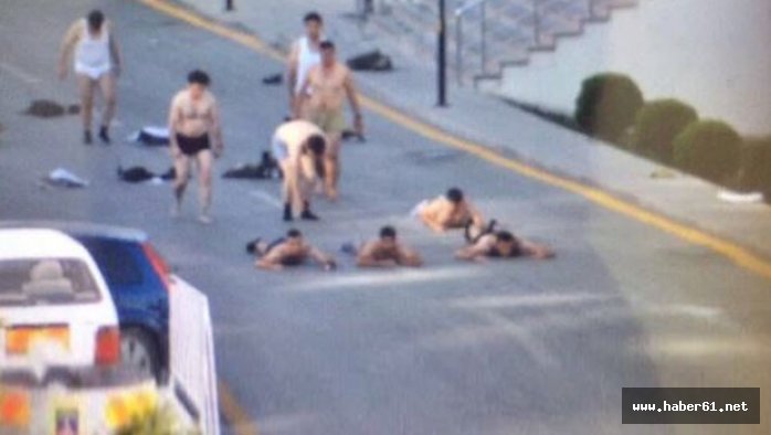 Darbeci askerler çıplak teslim oldu