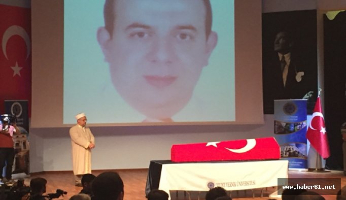 Darbe girişimi kurbanı Trabzonlu Profesör için tören!