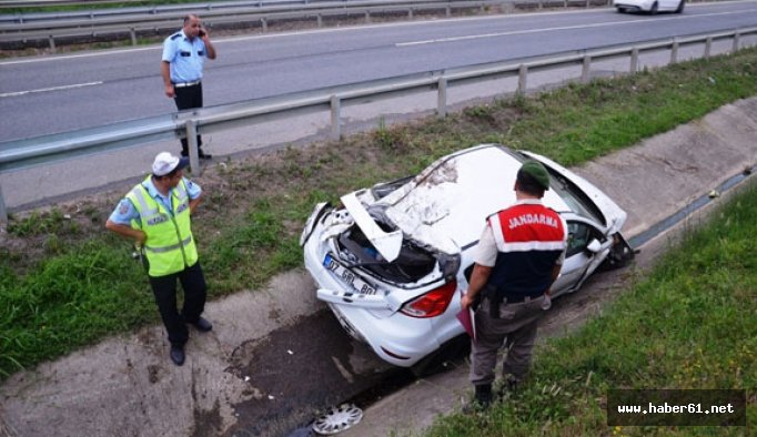 Ordu'da rafik kazası: 1’i ağır 5 yaralı