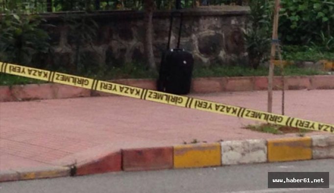 Akçaabat'ta korku dolu anlar