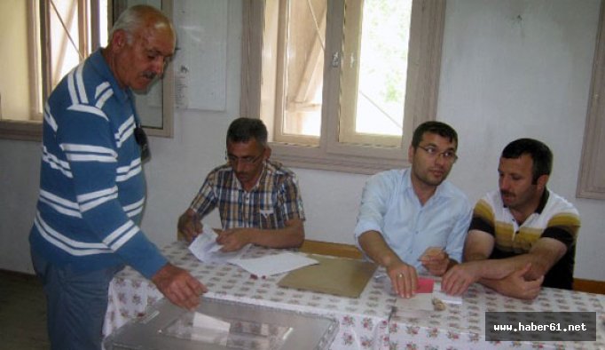 Gümüşhane'de önemli oylama yapıldı