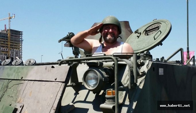 Tank kullanmayı 5 dakikada çözen Rizeli konuştu