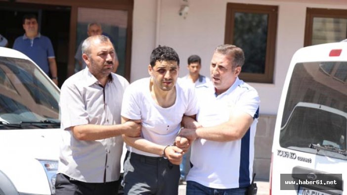 Akın Öztürk'ün damadı böyle adliyeye getirildi!