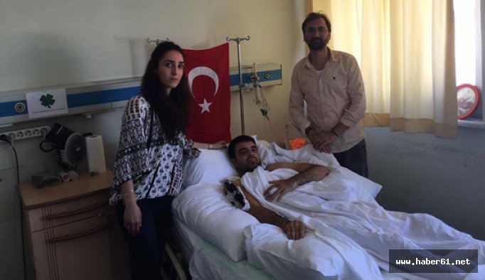 Maçka’da yaralanan polis memuru Levent Ustabaşı’na konuştu;