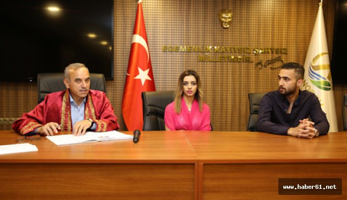 Iraklı ile Amerikalı Türkiye'de evlendi