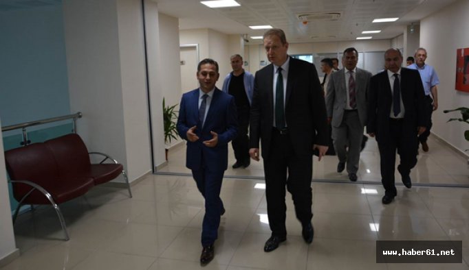 Trabzon Valisi SGK ve İŞKUR'u ziyaret etti