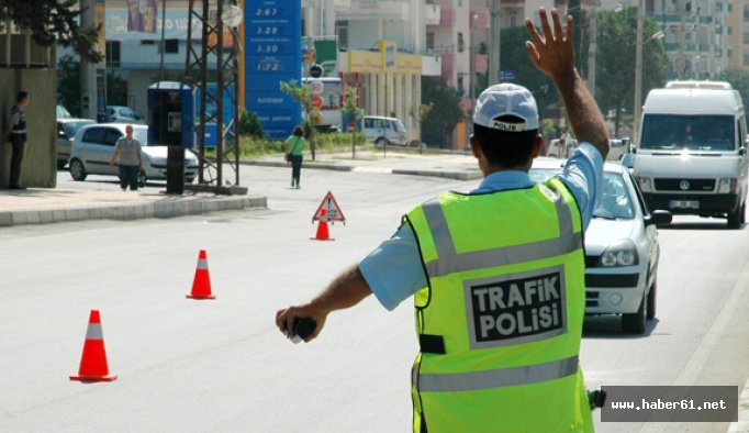 Trabzon'da 74 sürücüye ceza