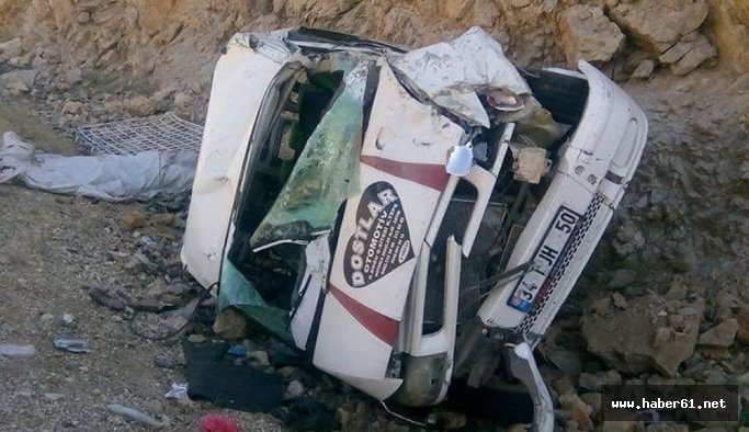 Giresun'a gelirken kaza yaptılar!